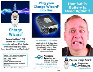Charge Wizard Tri-Fold Flyer - Progressive Dynamics