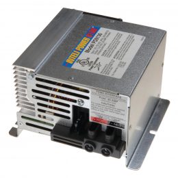 PD9130 Electronic Power Converter for charging RV batteries.