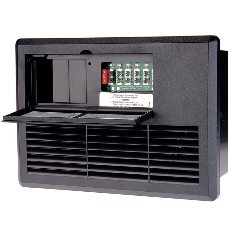 Inteli-Power 4100 Series AC/DC Distribution Panel & Power Converter with Built-In Charge Wizard.