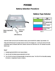 PD9300-Battery-Selector - Progressive Dynamics